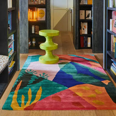 高級手作りタフティングガン刺しカーペット（Chromatic Field）