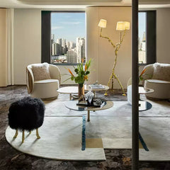 高級手作りタフティングガン刺しカーペット（Paralle Tone）