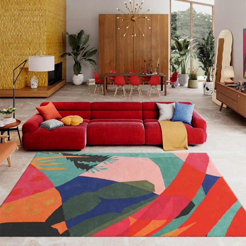 高級手作りタフティングガン刺しカーペット（Chromatic Field）