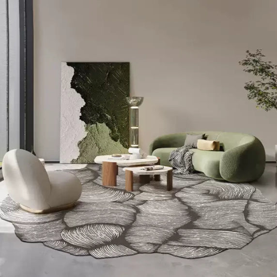 高級手作りタフティングガン刺しカーペット（Strata Flow）