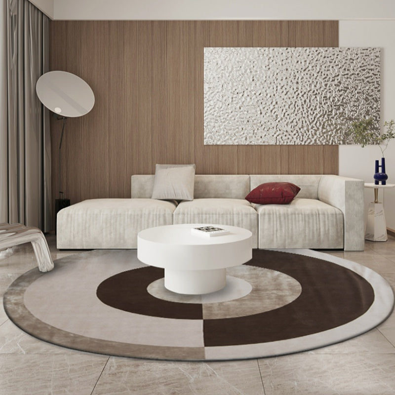 高級手作りタフティングガン刺しカーペット（Equinox Circle）