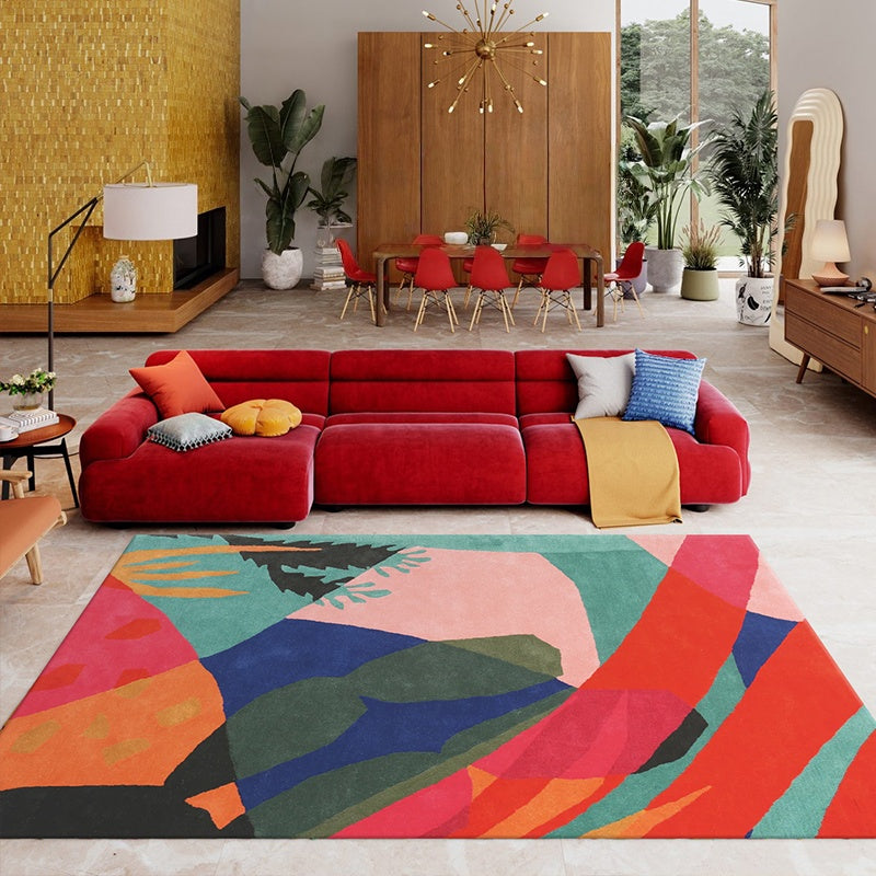 高級手作りタフティングガン刺しカーペット（Chromatic Field）