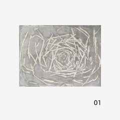 高級手作りタフティングガン刺しカーペット（Willow Spiral）