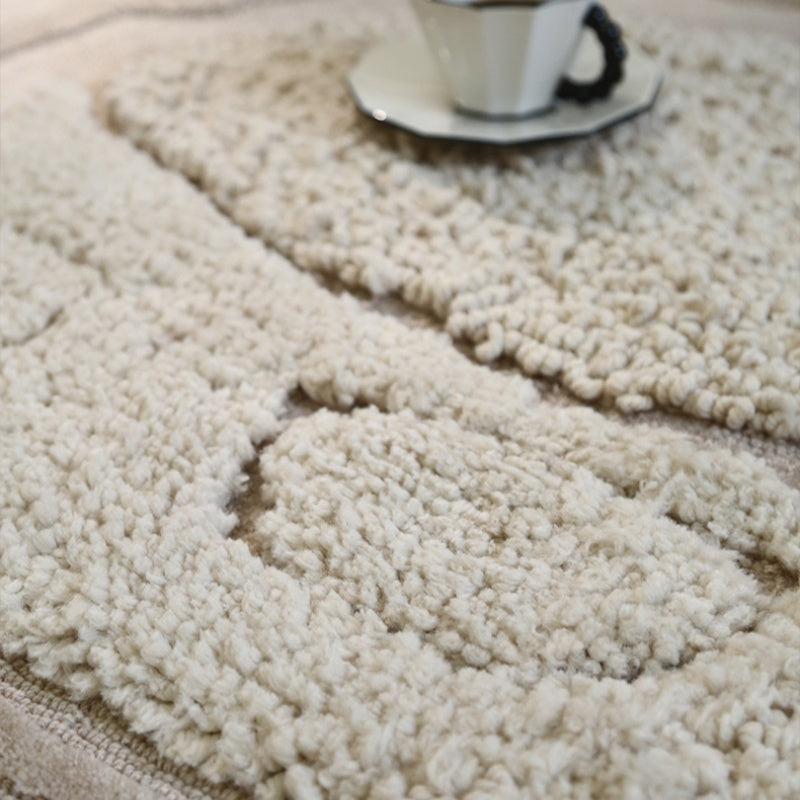 高級手作りタフティングガン刺しカーペット（Sand Bloom）