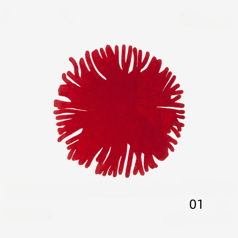 高級手作りタフティングガン刺しカーペット（Ember Bloom）