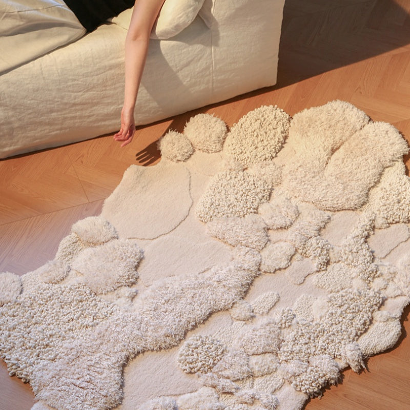 高級手作りタフティングガン刺しカーペット（Stone Mist）