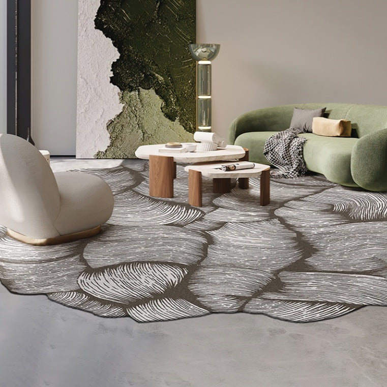 高級手作りタフティングガン刺しカーペット（Strata Flow）