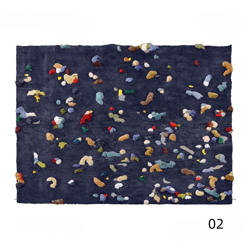 高級手作りタフティングガン刺しカーペット（Confetti Field）