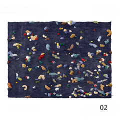 高級手作りタフティングガン刺しカーペット（Confetti Field）