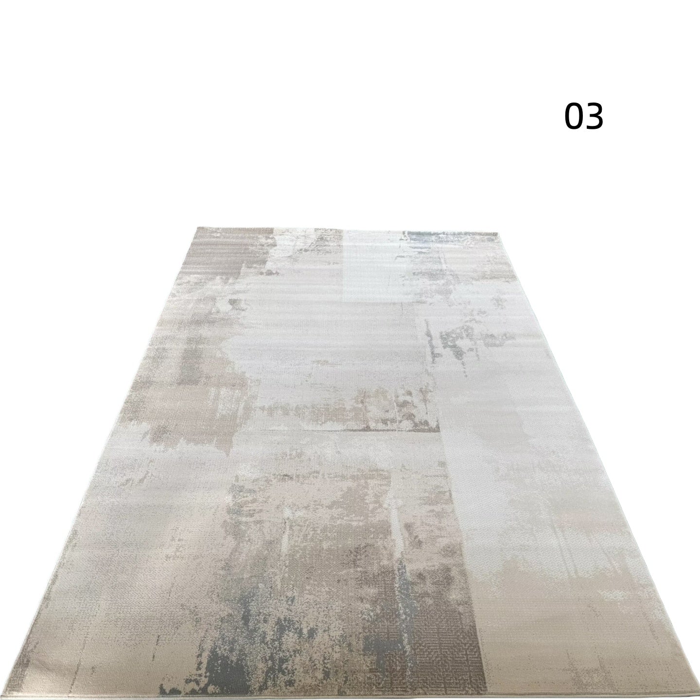 定番北欧風3Dデザインのウィルトン織カーペット（Mandor）