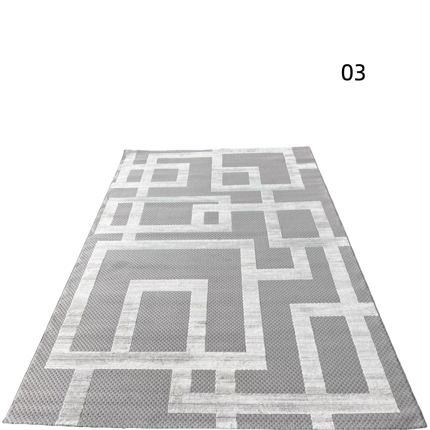 定番北欧風3Dデザインのウィルトン織カーペット（Bern）