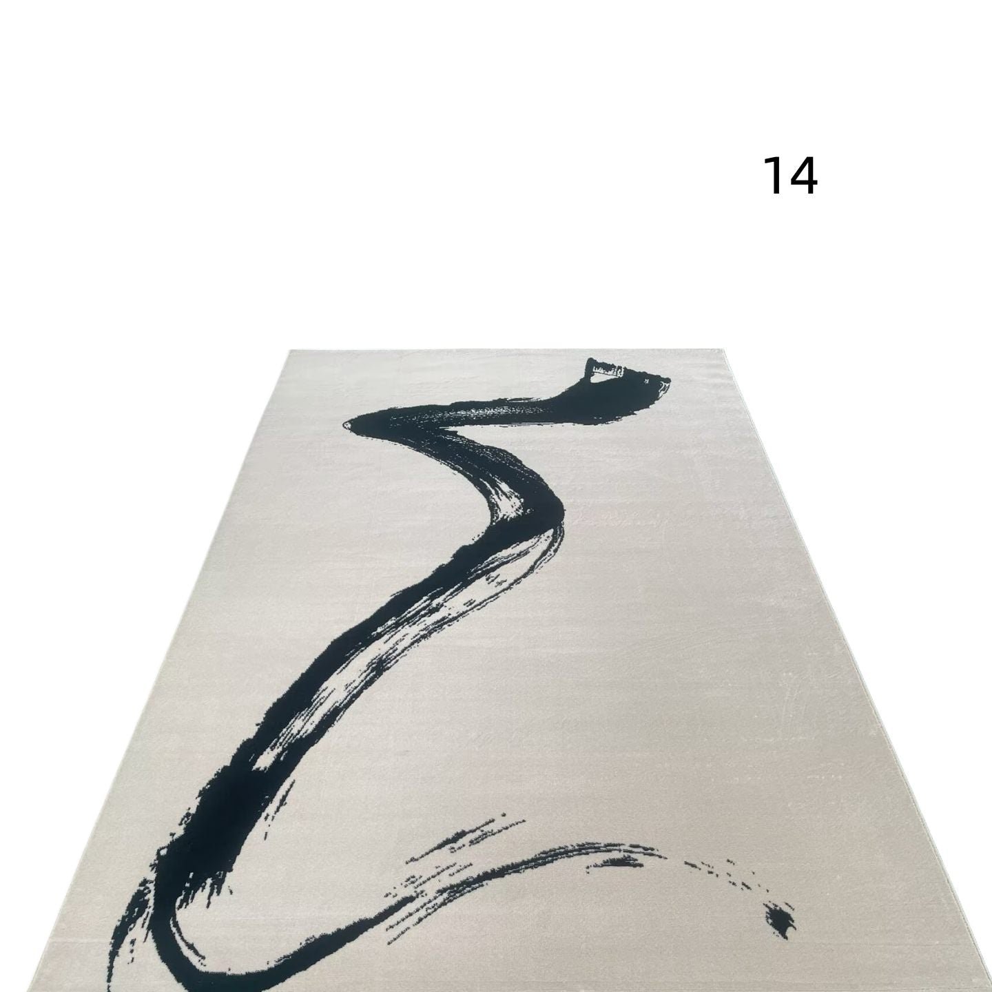 定番北欧風3Dデザインのウィルトン織カーペット（Porla）