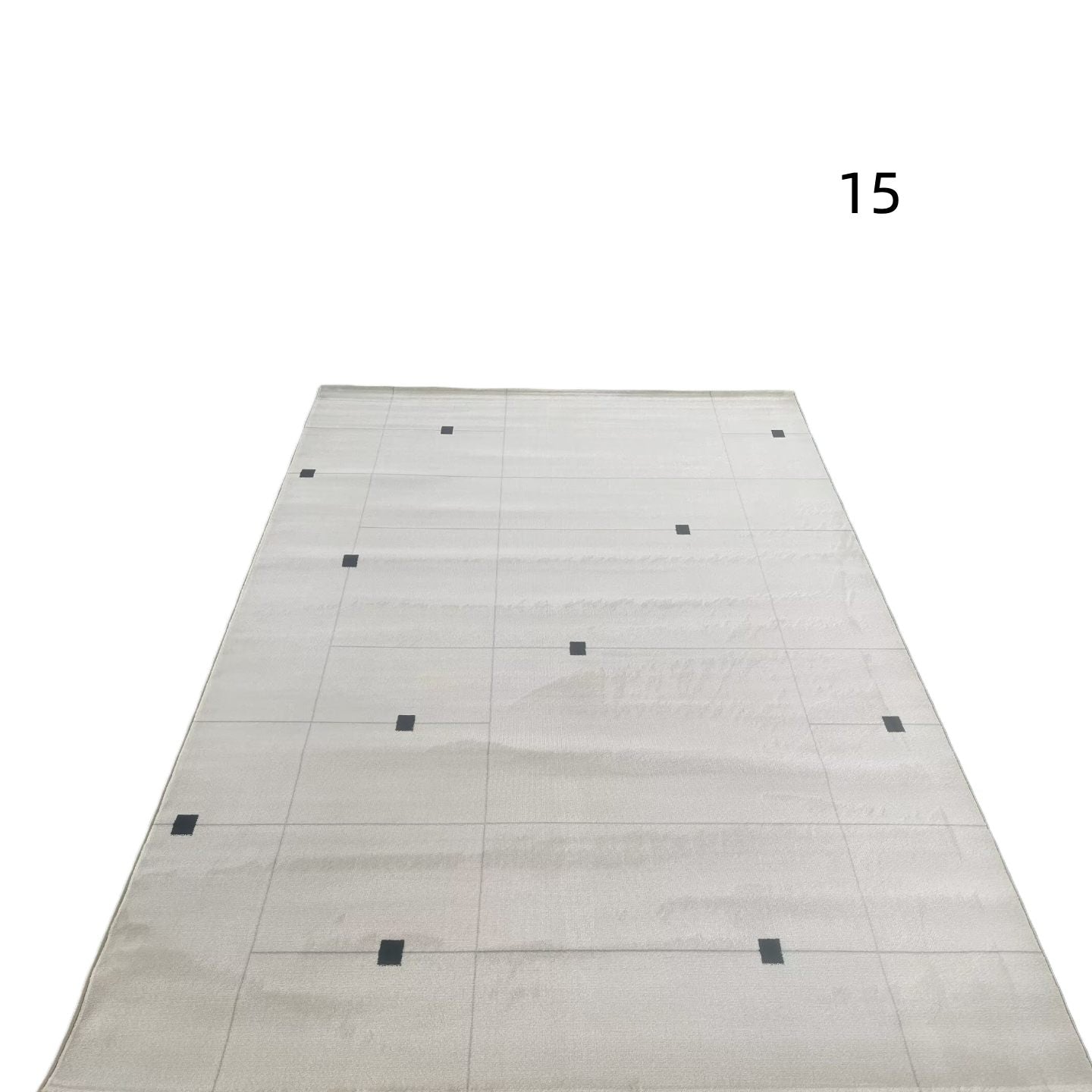 定番北欧風3Dデザインのウィルトン織カーペット（Porla）