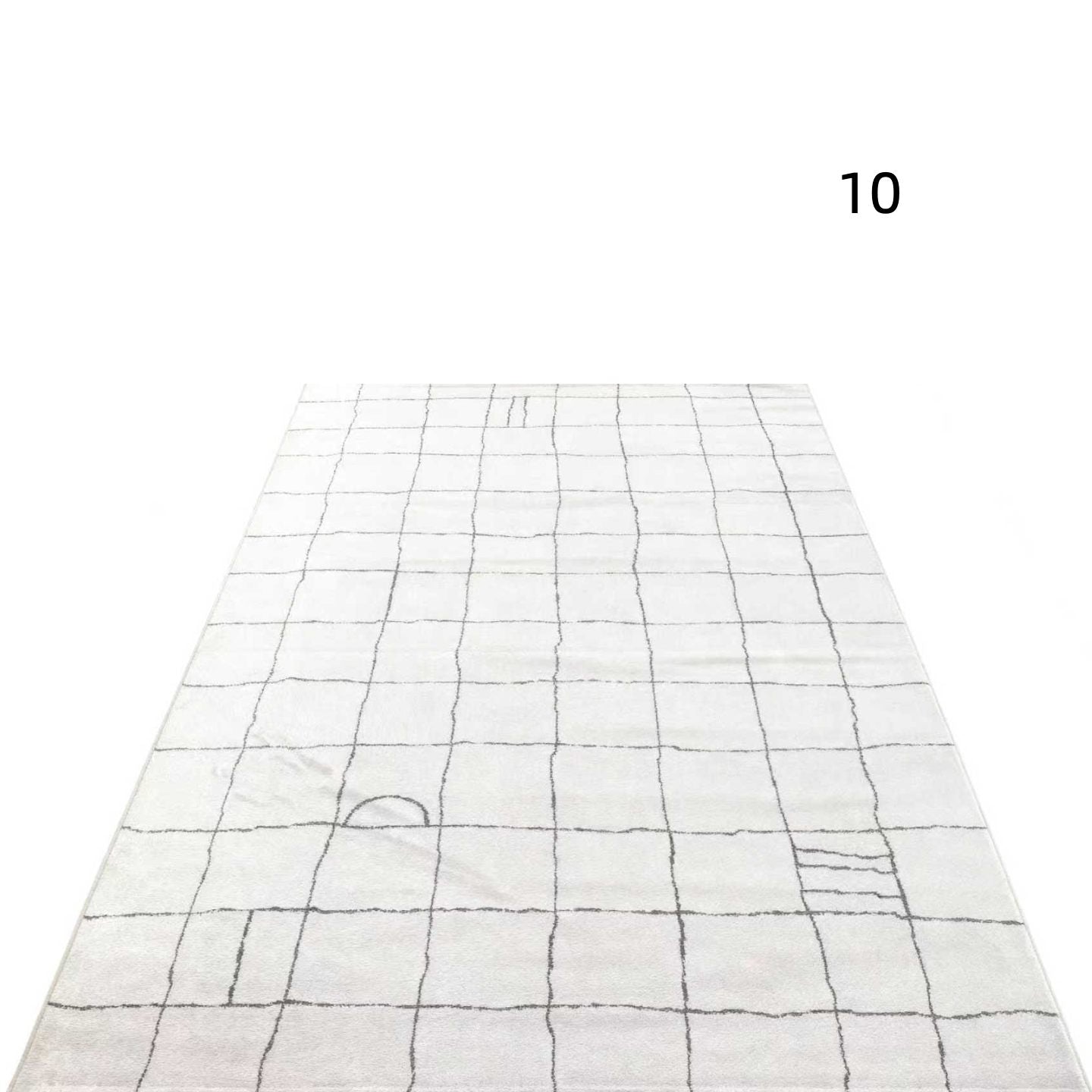 定番北欧風3Dデザインのウィルトン織カーペット（Porla）