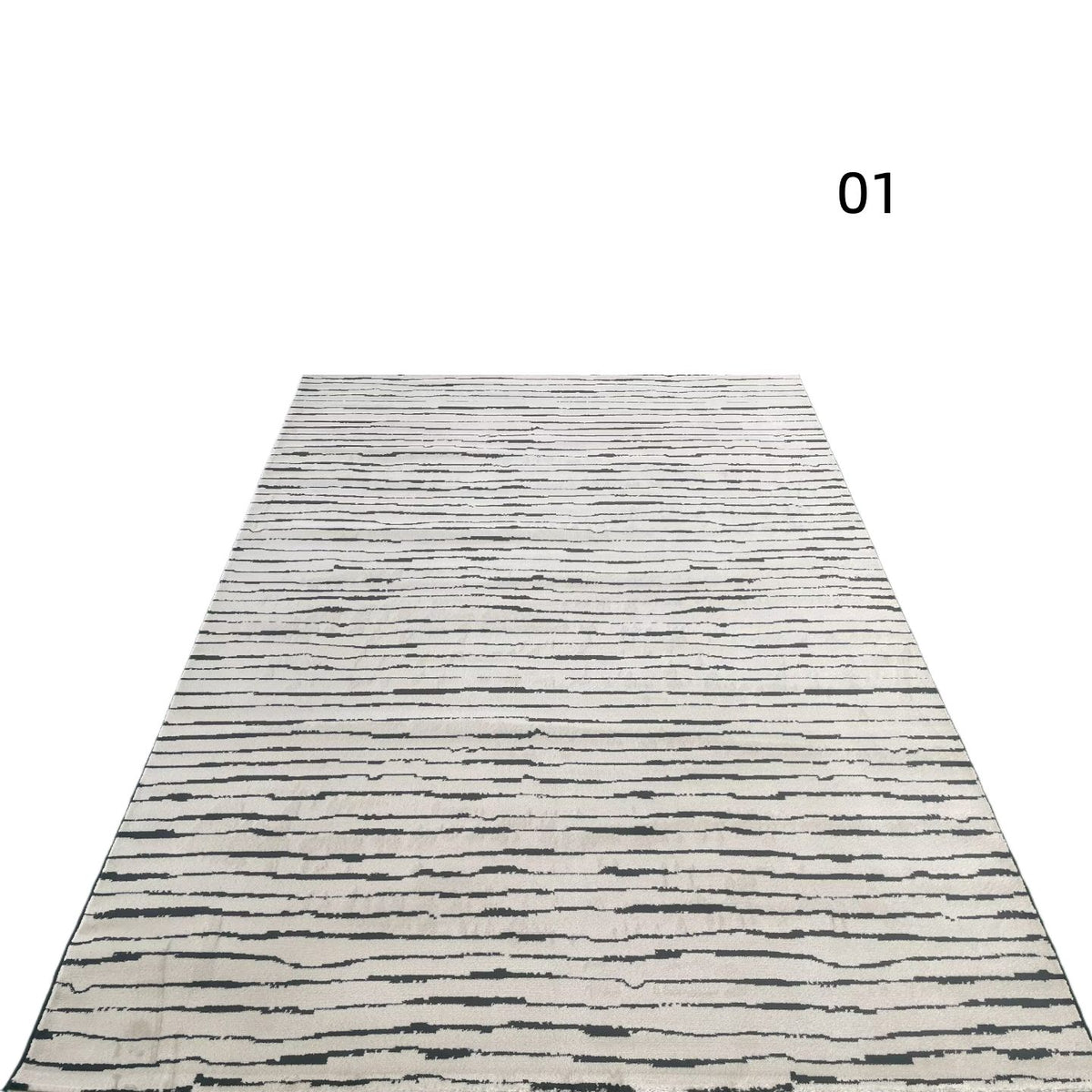 定番北欧風3Dデザインのウィルトン織カーペット（Porla）