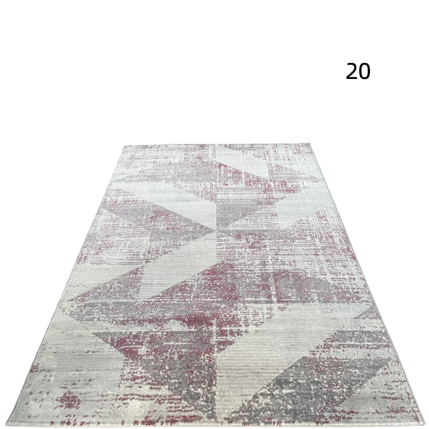 定番北欧風3Dデザインのウィルトン織カーペット（Zen Echo）