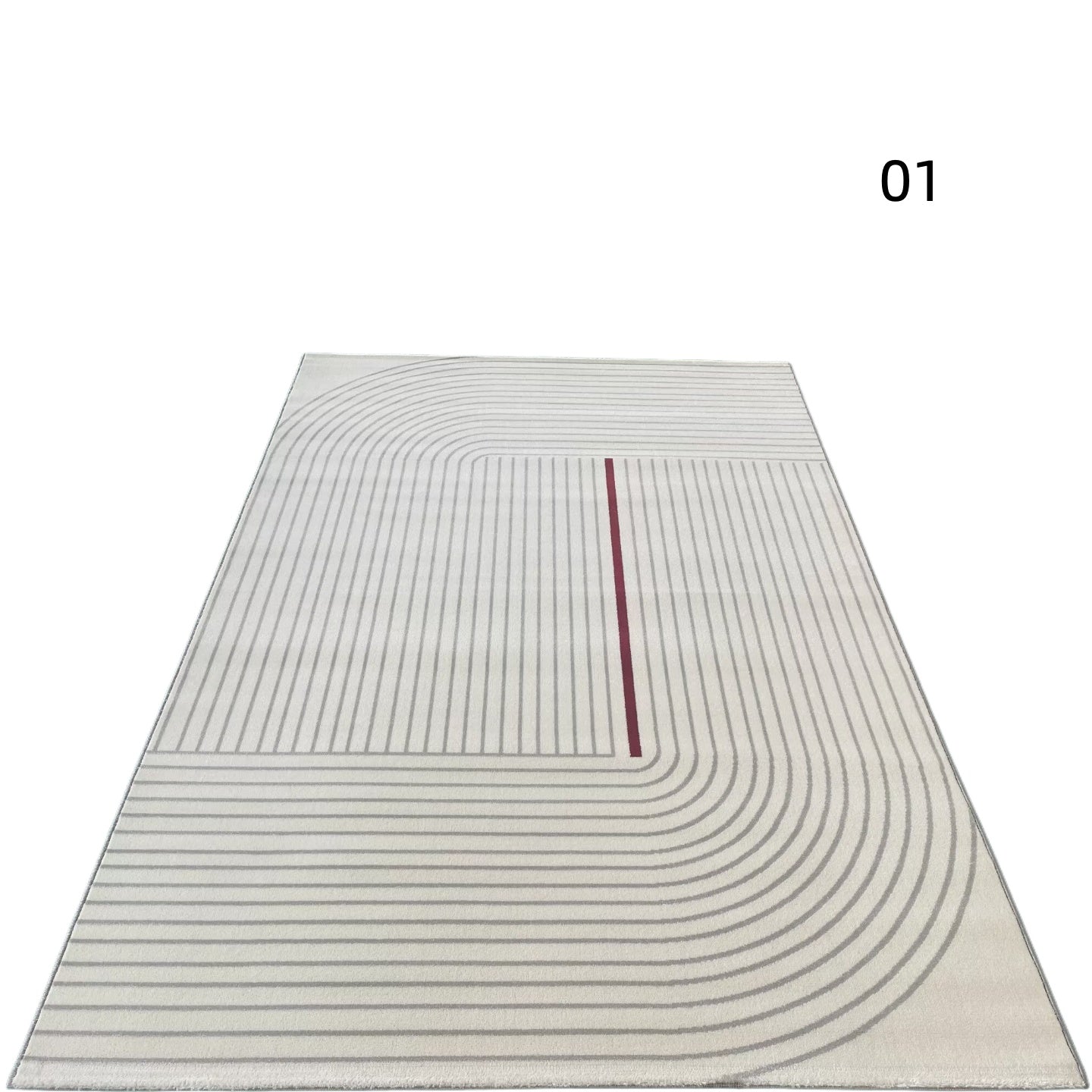 定番北欧風3Dデザインのウィルトン織カーペット（Zen Echo）