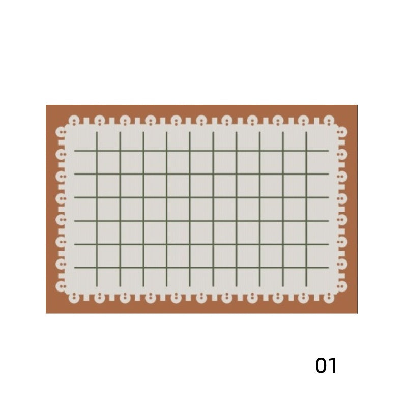 定番北欧風3Dデザインのウィルトン織カーペット（Archaic Rhythm）