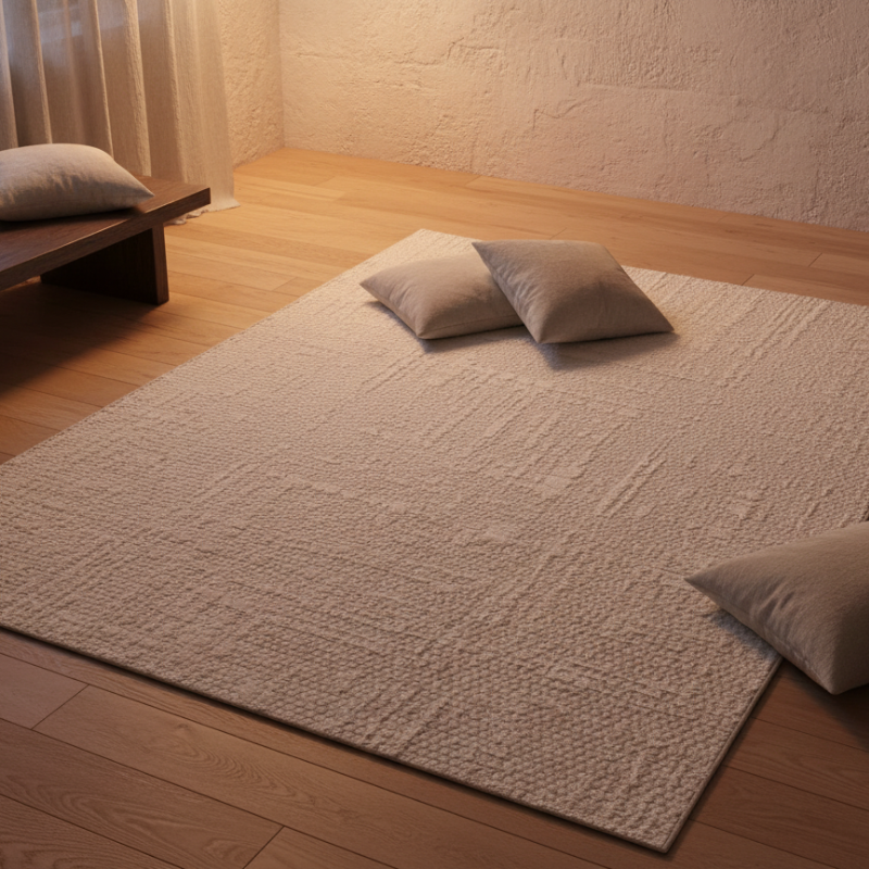 定番北欧風3Dデザインのウィルトン織カーペット（Bern）