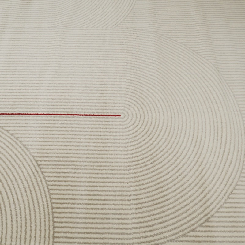 定番北欧風3Dデザインのウィルトン織カーペット（Zen Echo）