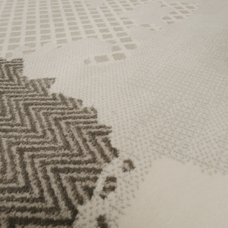 定番北欧風3Dデザインのウィルトン織カーペット（Yufan）