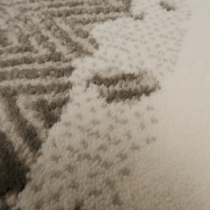 定番北欧風3Dデザインのウィルトン織カーペット（Yufan）