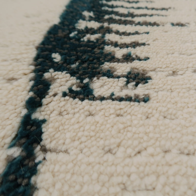 定番北欧風3Dデザインのウィルトン織カーペット（Palachi）