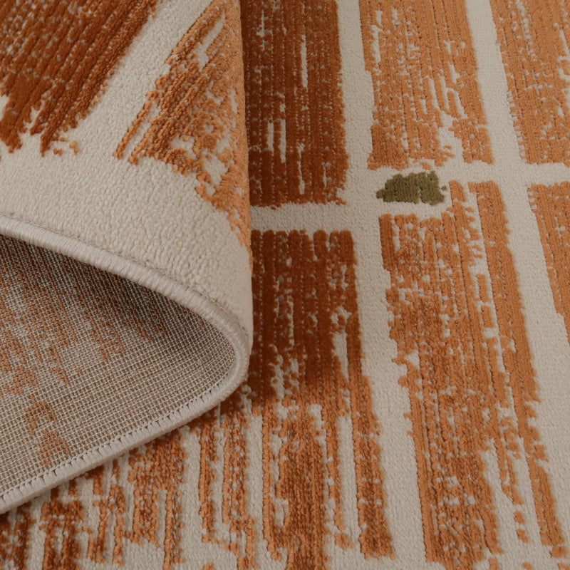 定番北欧風3Dデザインのウィルトン織カーペット（Archaic Rhythm）