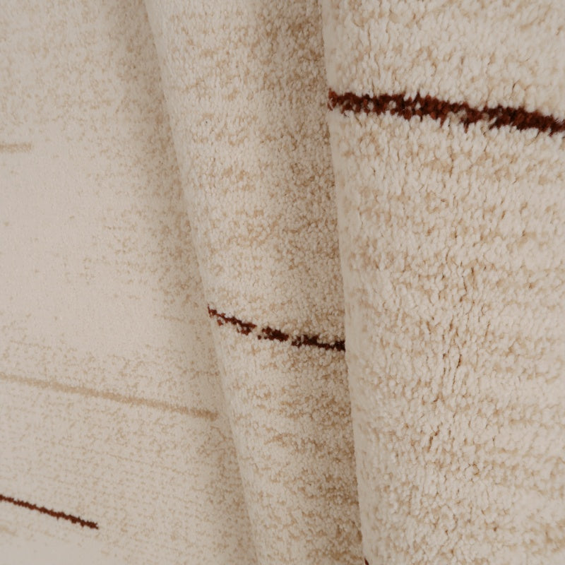 定番北欧風3Dデザインのウィルトン織カーペット（Mosaic Bloom）