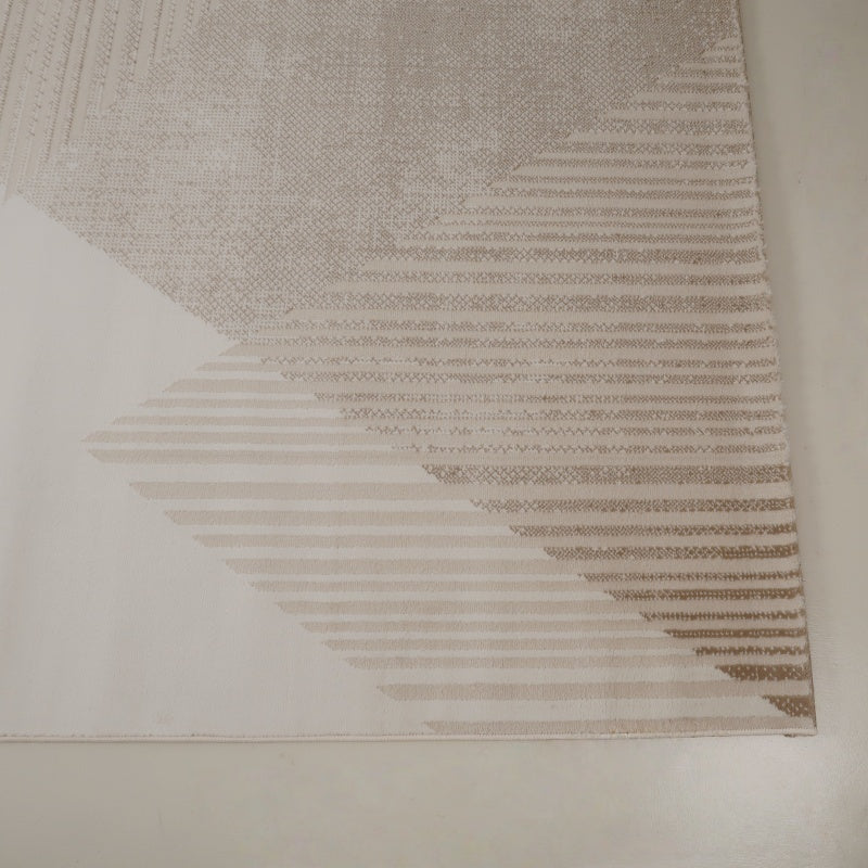 定番北欧風3Dデザインのウィルトン織カーペット（Erhai Blue）