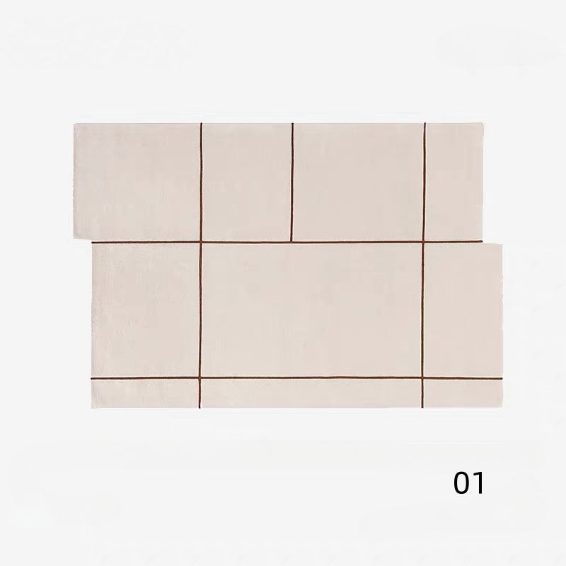 高級手作りタフティングガン刺しカーペット（Linear Field）