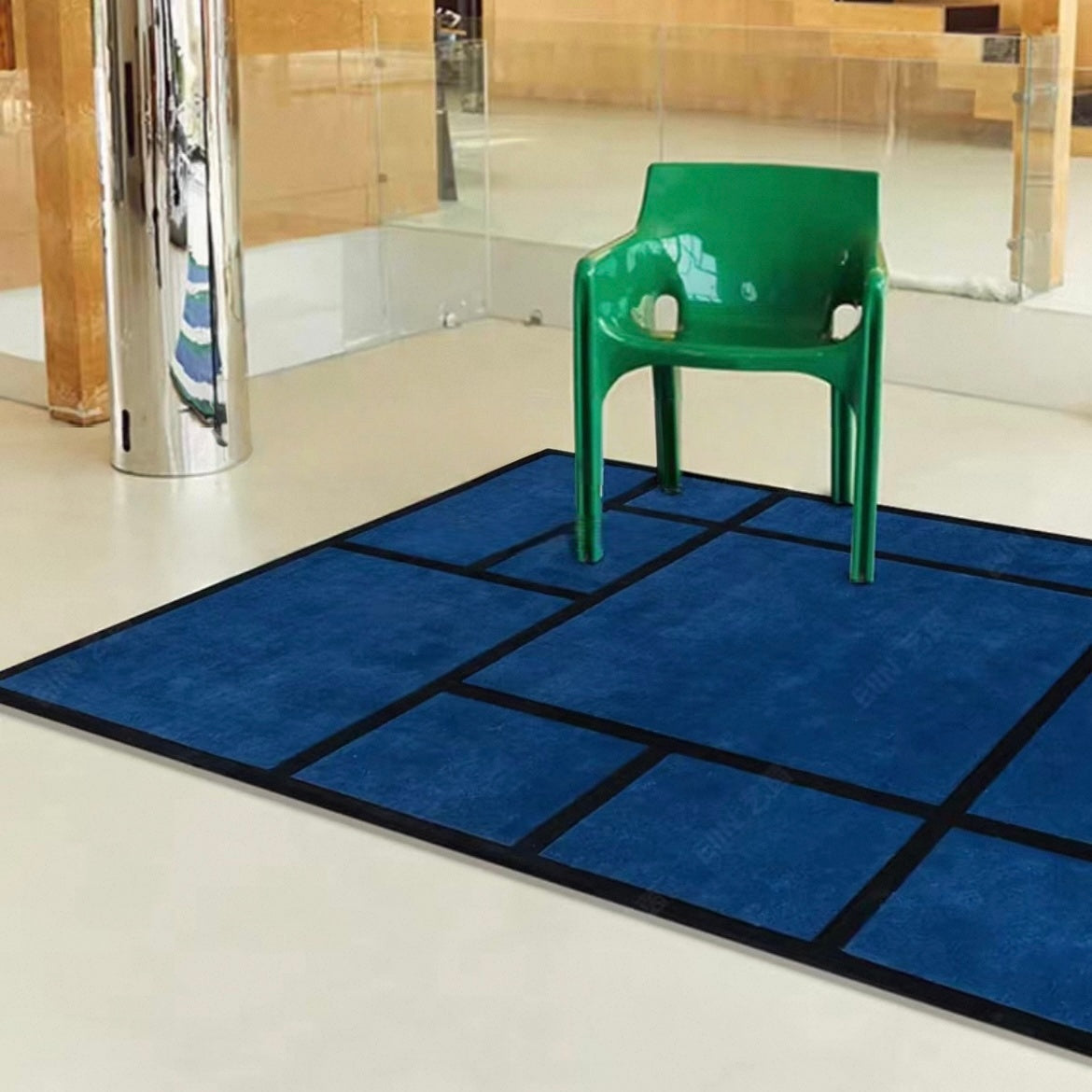 高級手作りタフティングガン刺しカーペット（Blueprint）