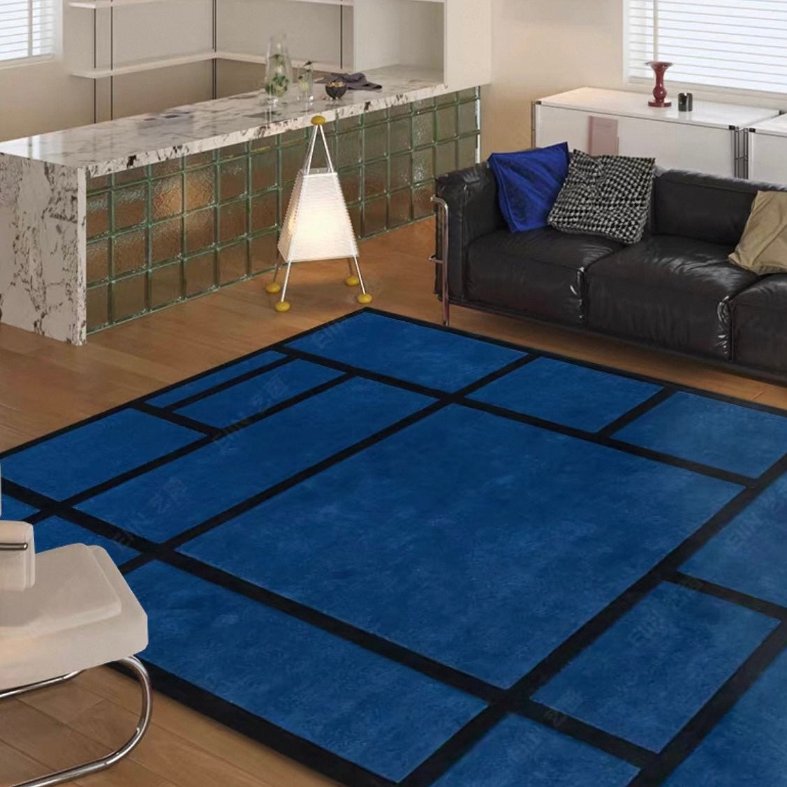 高級手作りタフティングガン刺しカーペット（Blueprint）