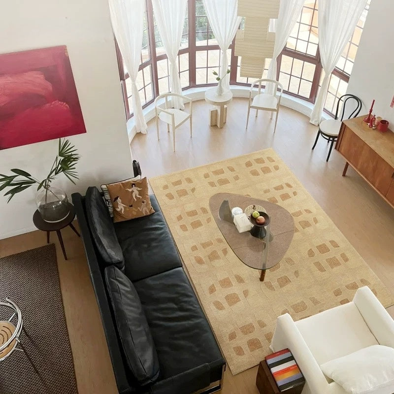 高級手作りタフティングガン刺しカーペット（Ethereal Veil）