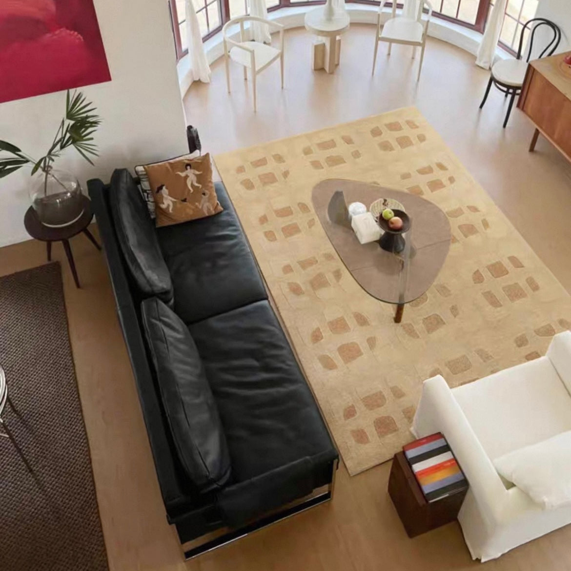 高級手作りタフティングガン刺しカーペット（Ethereal Veil）