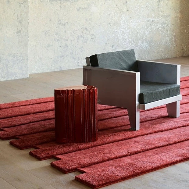 高級手作りタフティングガン刺しカーペット（Modular Rhythm）