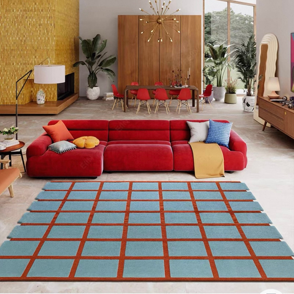 高級手作りタフティングガン刺しカーペット（Framework）