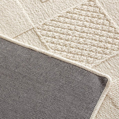 定番北欧風3Dデザインのウィルトン織カーペット（Waterproof Carpet-39）