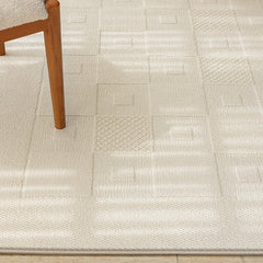 定番北欧風3Dデザインのウィルトン織カーペット（Waterproof Carpet-39）