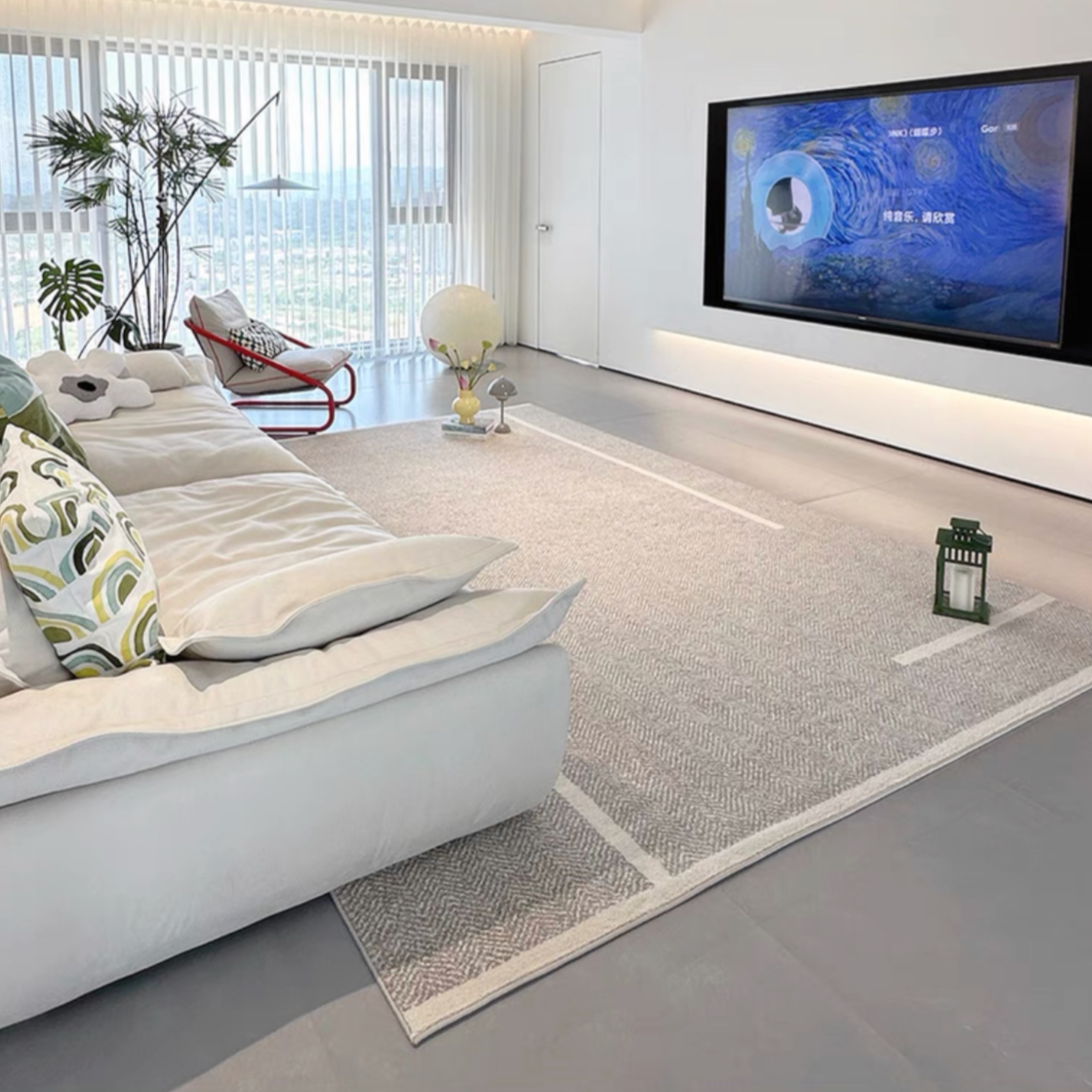 Cloud polypropylene rug - image 7