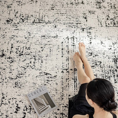 定番北欧風3Dデザインのウィルトン織カーペット（Waterproof Carpet-11）