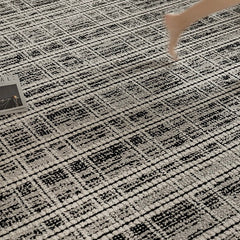 定番北欧風3Dデザインのウィルトン織カーペット（Waterproof Carpet-10）