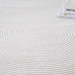 モノクロの部屋にぴったり。おしゃれグレーのウィルトン織ラグ（HALFHALF）