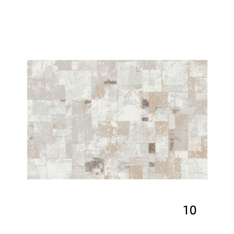 定番北欧風3Dデザインのウィルトン織カーペット（Erhai Blue）