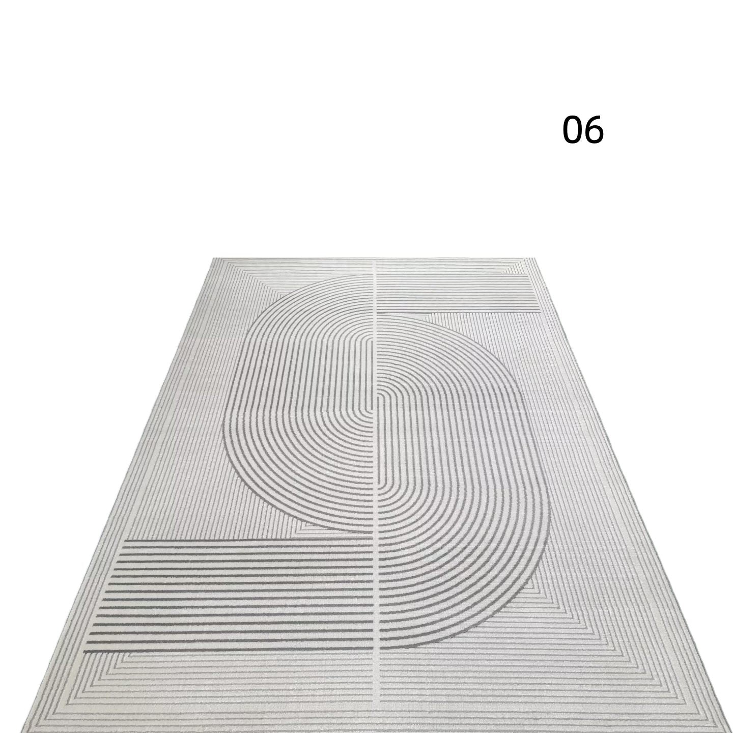 定番北欧風3Dデザインのウィルトン織カーペット（Yufan）