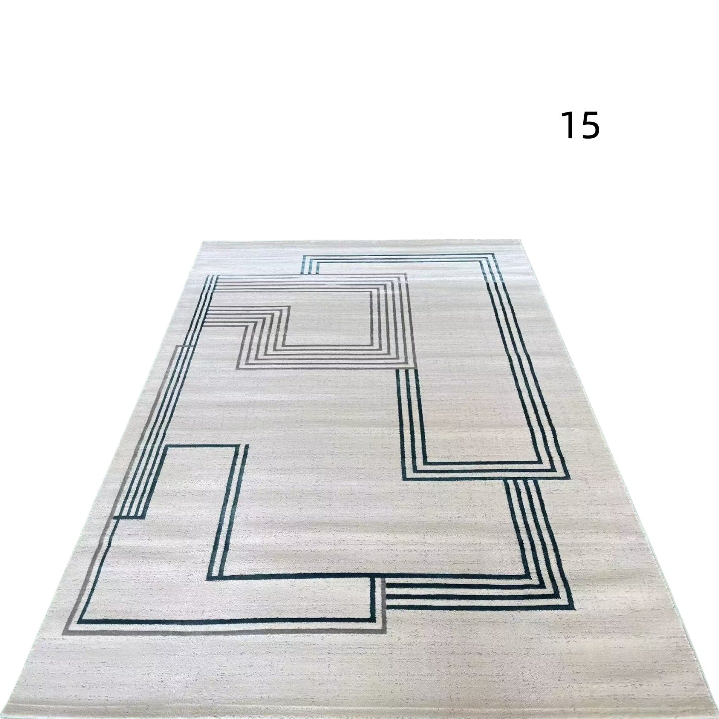 定番北欧風3Dデザインのウィルトン織カーペット（Palachi）