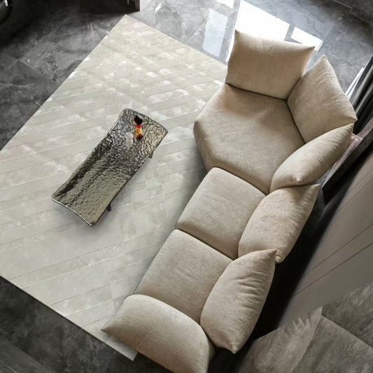 高級手作りタフティングガン刺しカーペット（pearl）